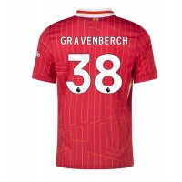 Liverpool Ryan Gravenberch #38 Domáci futbalový dres 2024-25 Krátky Rukáv